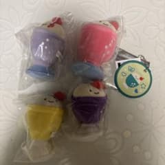 すみっコぐらし 喫茶すみっコ ぬいぐるみキーチェーン クリームソーダ4種セットのサムネイル