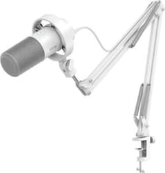 ◆未使用◆FIFINE K688CT ダイナミックマイク　ホワイト（アーム付き） 開封済・未使用》 FIFINE ダイナミックマイク K688CT ホワイト - メルカリ