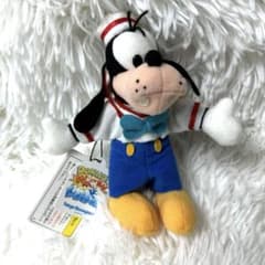 希少 グーフィー ぬいぐるみバッジ ぬいば TDL 1999年 タグ付き - メルカリ