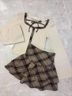 evelyn チェックカットセットアップのサムネイル