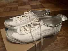 美品オニツカタイガー onitsuka Tiger 26白MEXICO66