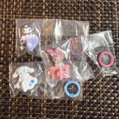 サンリオ　キーリングハンガー　3種セット　マイメロ　クロミ　シナモンのサムネイル