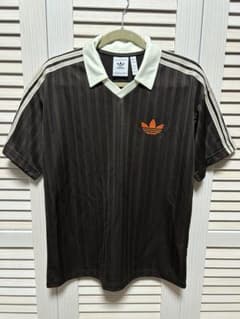 【31日まで値下げ】adidas Originals ポロシャツ ブラウン Sのサムネイル