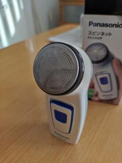 電池式髭剃りパナソニック スピンネット 白のサムネイル