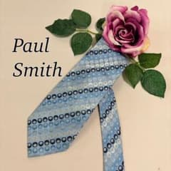 R657 美品 ポールスミス ストライプ 水玉柄 総柄 刺繍 ネクタイ メンズ