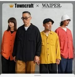 WAIPER×TOWN CRAFT Open Collar Shirt - メルカリ