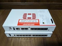 fortigate 50E 60D 2台セット ACアダプタなしのサムネイル