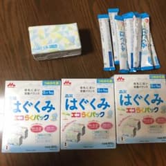 森永 はぐくみ エコらくパック つめかえ用のサムネイル