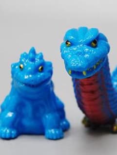 新品未開封】サンガッツ本舗 マンダ二代目＆バラン/ソフビ WF2026W