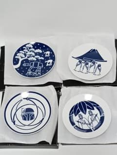 スターウォーズ プレートセット 4枚 スターウォーズ豆皿 - メルカリ