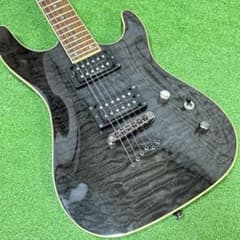 美品 Cort KX1Q ダークブラック 虎柄 動作OK DUNCAN ケース付 - メルカリ