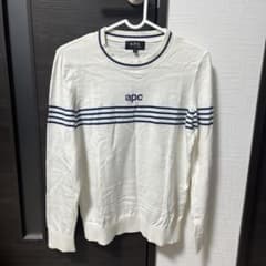 A.P.C. ホワイト ニットセーター M レディースのサムネイル
