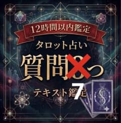【即日鑑定】タロット占い【質問7つ】のサムネイル