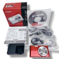 【動確済】CASIO EX-Z3000 レッド 付属品元箱付 平成 コンデジ カシオ、タッチパネル式液晶採用の「EX-Z3000」 - デジカメ Watch Watch