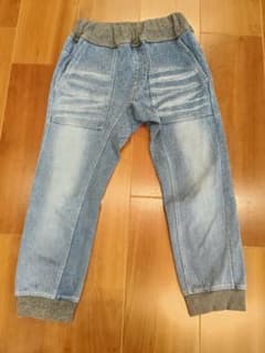 OFFICIAL TEAM デニム風 ロングパンツ 130cmのサムネイル