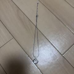 ダブルリング ネックレス シルバーカラーのサムネイル