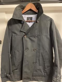 UNITED ARROWS ショートトレンチ　黒　秋物のサムネイル