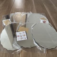 【結婚式】　テーブル装飾　ミラー8個セット