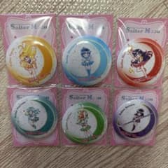 Seven-Eleven Exclusive Sailor Moon Can Mirror Set of 6