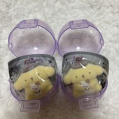 サンリオキャラクターズ ふわわフロッキーマスコット　ポムポムプリンのサムネイル