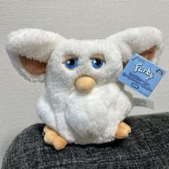 レトロファービー　ロールペーパーホルダー　スノウボール（白） Furby