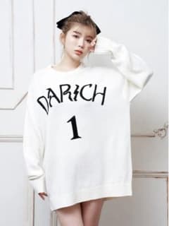 ダーリッチ Darich グラフィックジャガードニットワンピースのサムネイル