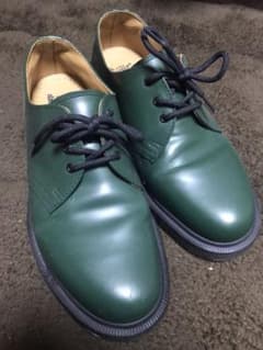 Dr.Martens 3ホール グリーン UK6のサムネイル