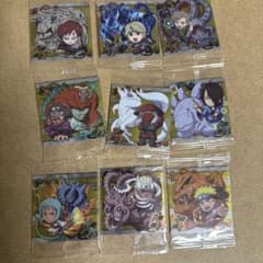 -*送様 NARUTO ナルト シール ステッカー 人柱力 9枚セットのサムネイル