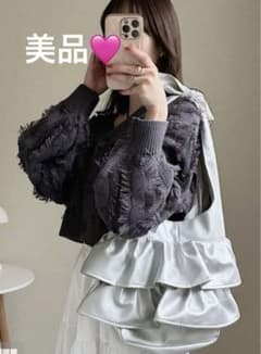 シルバー、トートバッグ♡のサムネイル