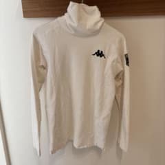 Kappa Golf Wear High Neck Shirt White
