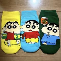 クレヨンしんちゃん ソックスセット 3足のサムネイル
