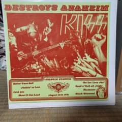 KISS DESTROY S ANAHEIM 1976 ブートレグ盤のサムネイル