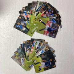 サッカー日本代表 トレーディングカード 36枚セット　傷、汚れ有りのサムネイル
