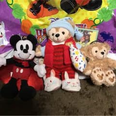 ディズニー ダッフィー ミッキー ぬいぐるみ キーホルダーのサムネイル