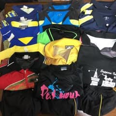 卓球ユニフォーム、短パン、Tシャツまとめ売りのサムネイル