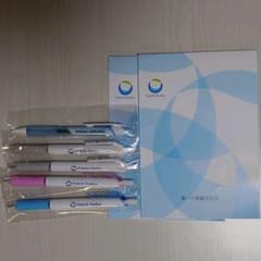 製薬会社社名入りボールペン5本セット メモ帳セットのサムネイル
