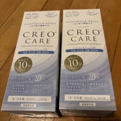 CREO CARE ソフトコンタクト洗浄液 500ml 2本セットのサムネイル