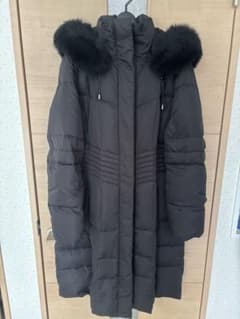 RUIRUE BOUTIQUE ロングダウンコート　ブラック5Lサイズ