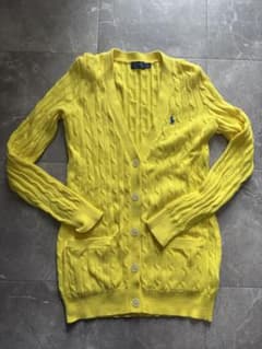 POLO RALPH LAUREN イエロー セーター Sのサムネイル