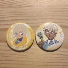 名探偵コナン 安室透 缶バッジ - メルカリ