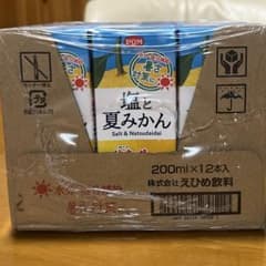 えひめ飲料　塩と夏みかん200ml×12本入のサムネイル