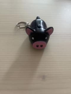 黒ぶたちゃん ライト付きキーホルダーのサムネイル