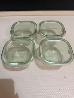イワキ耐熱ガラス保存容器 200ml 4個セットのサムネイル