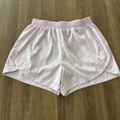 レディース ショートパンツ インナー付き ライトパープルのサムネイル