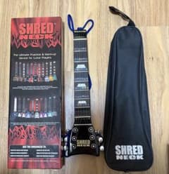 SHREDNECK ブラック 6弦ギター練習ツール ケース付 SHREDNECK ブラック 6弦ギター練習ツール ケース付 - メルカリ