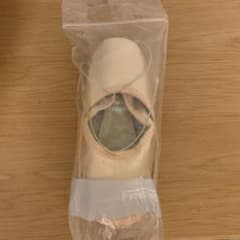 【新品未使用】Freed トゥシューズ サイズ2 XXX マーク ト音記号 フリードFREED】トゥシューズ 24.5cm 幅XX 音符(ト音記号)マーク