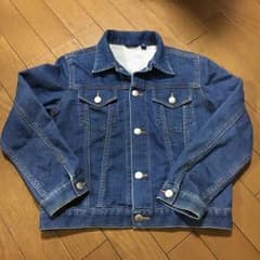 【ユニクロ】Gジャン デニムジャケット 140のサムネイル