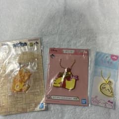 ディズニー＆ちいかわ ラバーチャーム3点セットのサムネイル