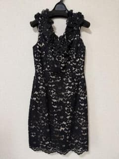 刺繍　レース　パーティドレス　グレースコンチネンタル　ワンピースのサムネイル