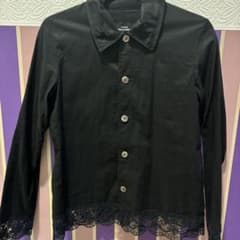 tricot COMME des GARÇONS 黒ジャケット Mのサムネイル